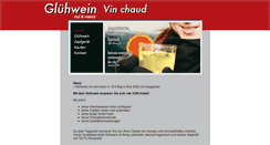 Desktop Screenshot of gluehwein.ag