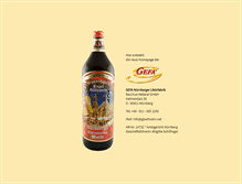 Tablet Screenshot of gluehwein.net